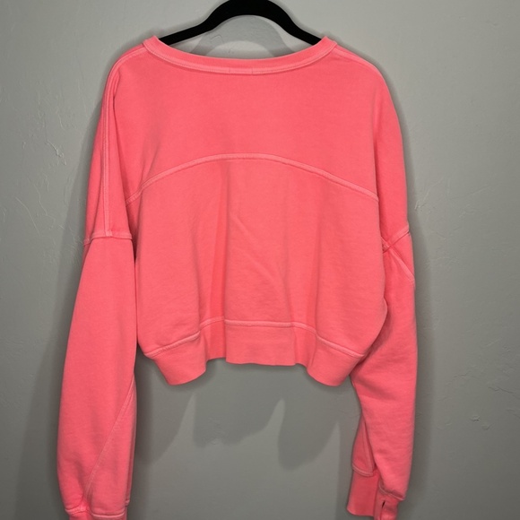 Offline by Aerie Throwback Snap Fleece Crewneck size Large - Picture 4 of 4